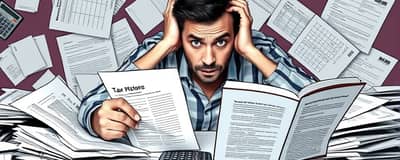 Errores Comunes al Declarar Impuestos a Evitar